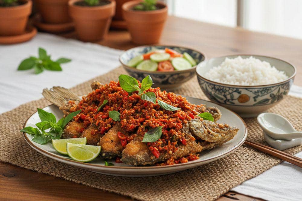 Resep Ikan Gabus Sambal Kemangi untuk Pulihkan Luka Caesar