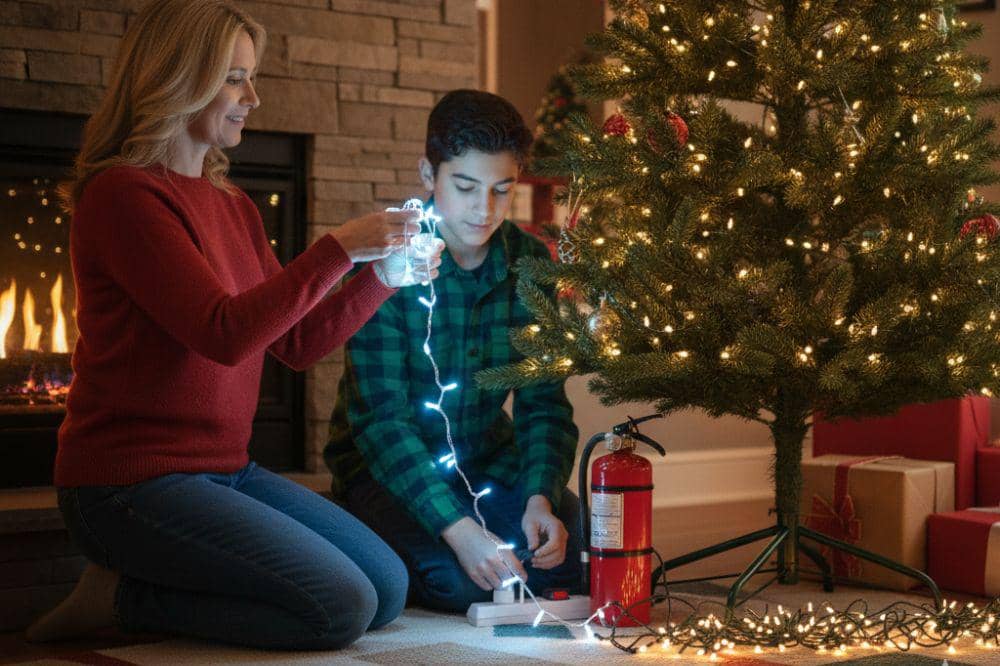 7 Merawat Pohon Natal Asli Tetap Segar 5