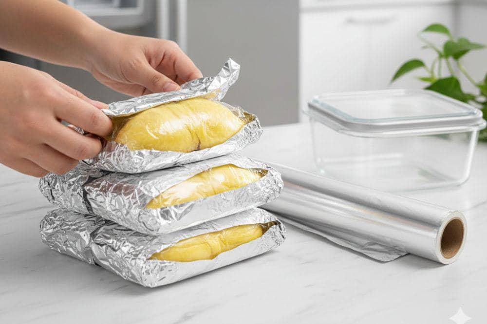 7 Cara Menyimpan Durian di Kulkas 3