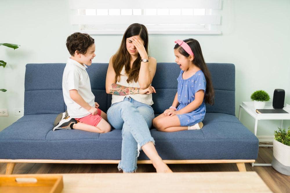 ilustrasi anak tidak akur