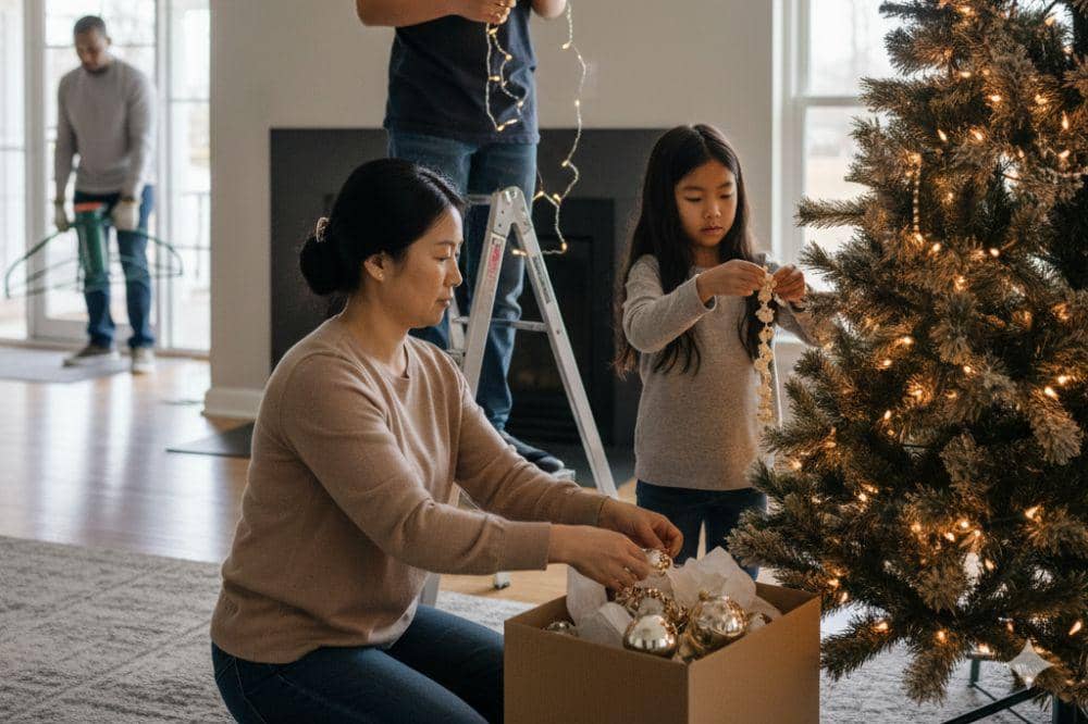 7 Merawat Pohon Natal Asli Tetap Segar 7