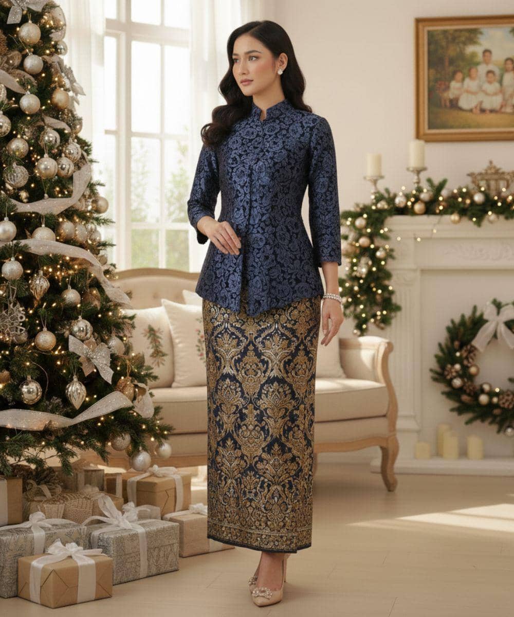 Inspirasi Kebaya Brokat Elegan untuk Natal
