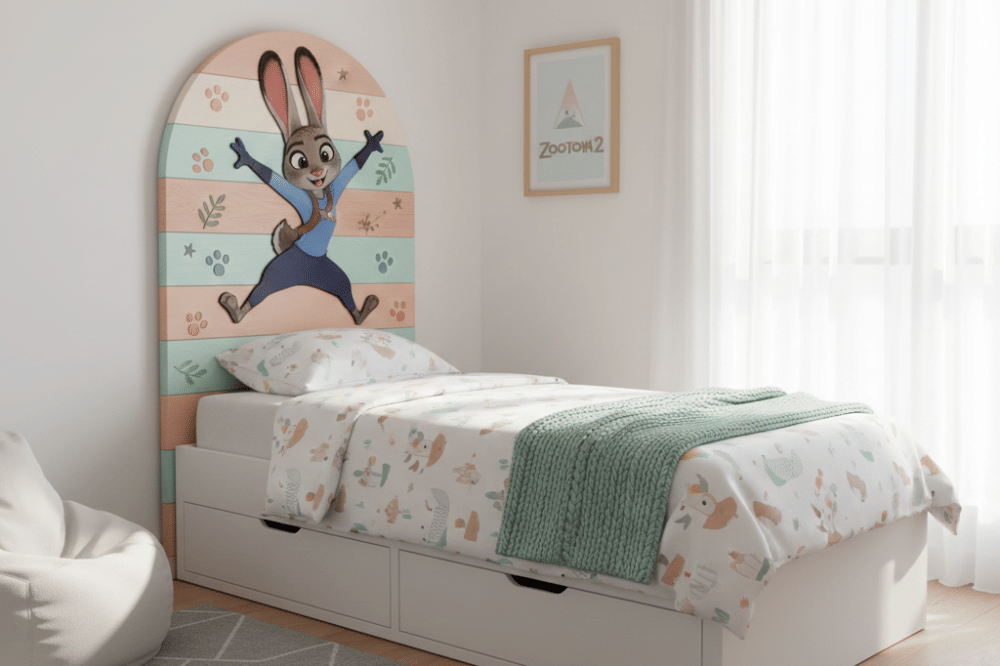 Ide Dekorasi Kamar Bertema Zootopia 2