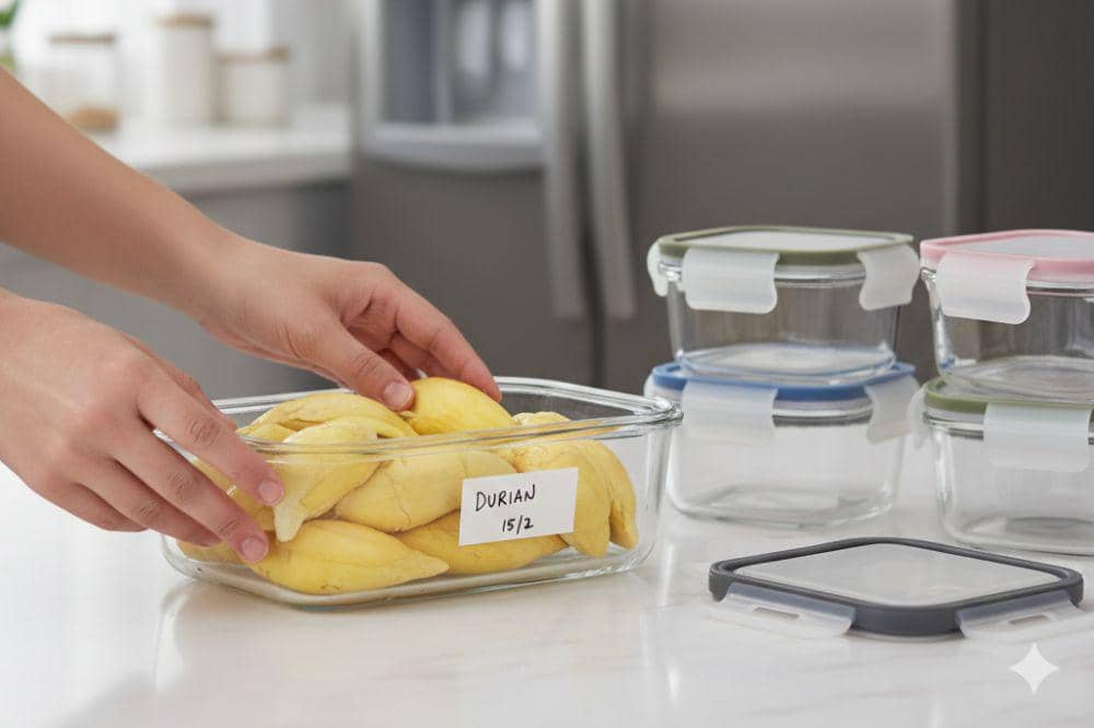 Cara Menyimpan Durian di Kulkas