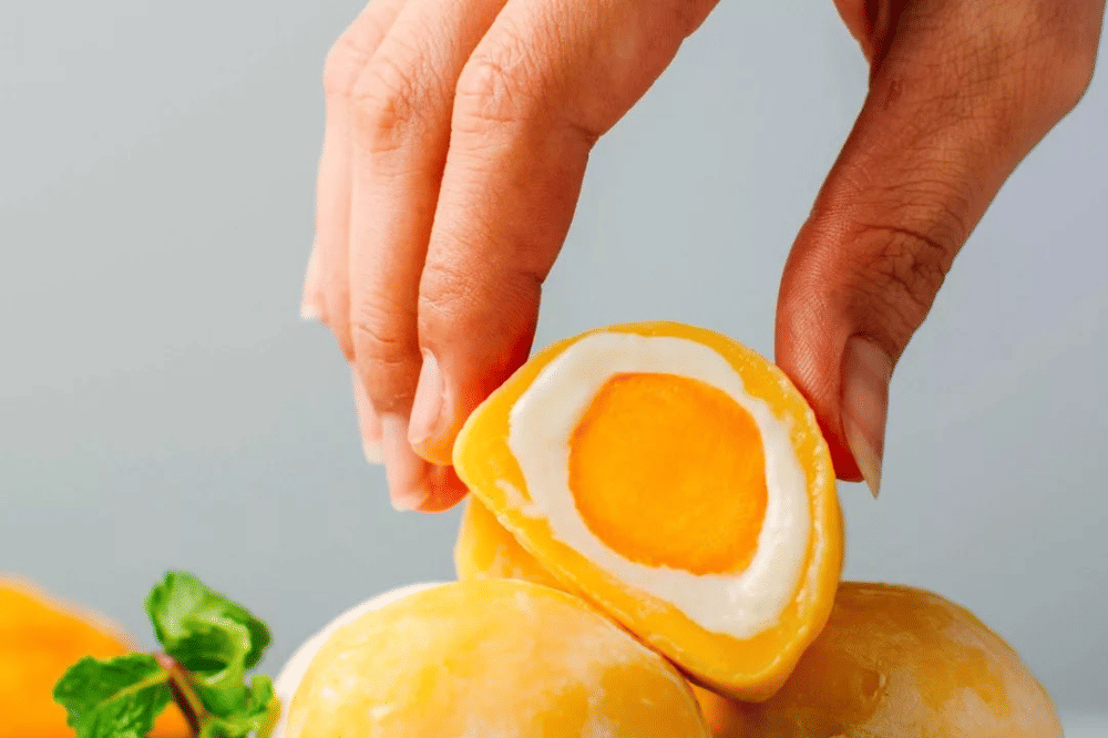 Ilustrasi Mango Yogurt Mochi