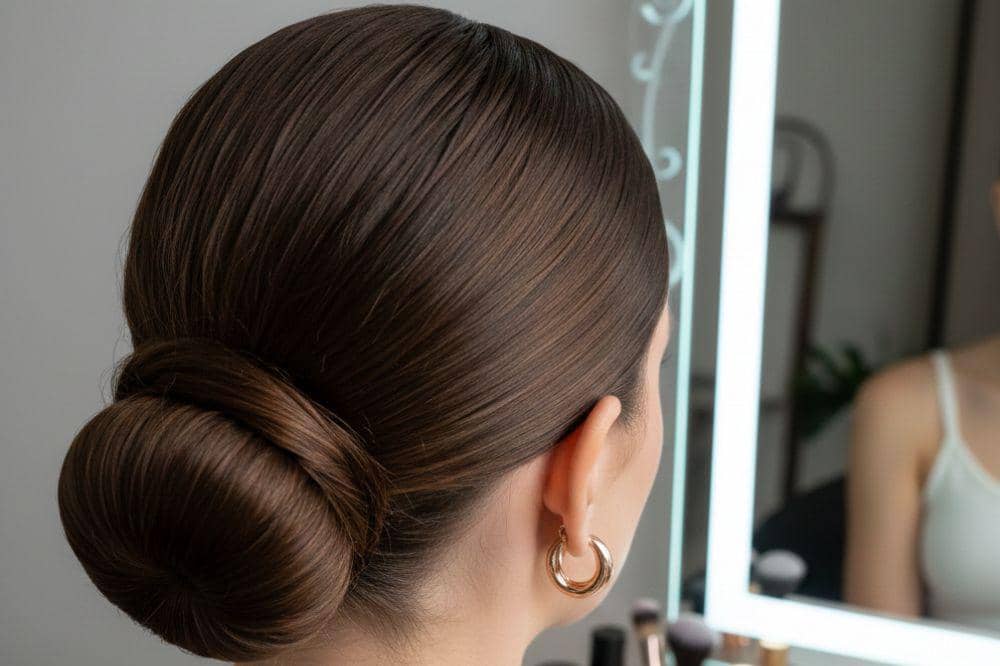 Tutorial Sleek Bun Viral Rambut Rapi Dalam Hitungan Menit 