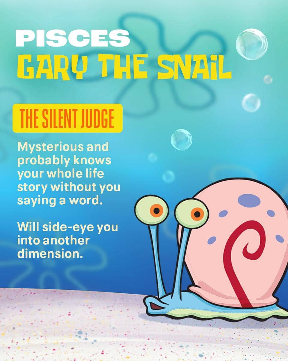 zodiak karakter spongebob