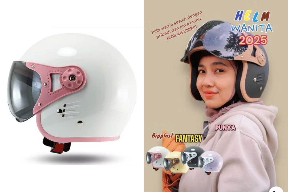 10 Daftar Helm Khusus Hijaber, Lebih Nyaman dan Stylish (2).png