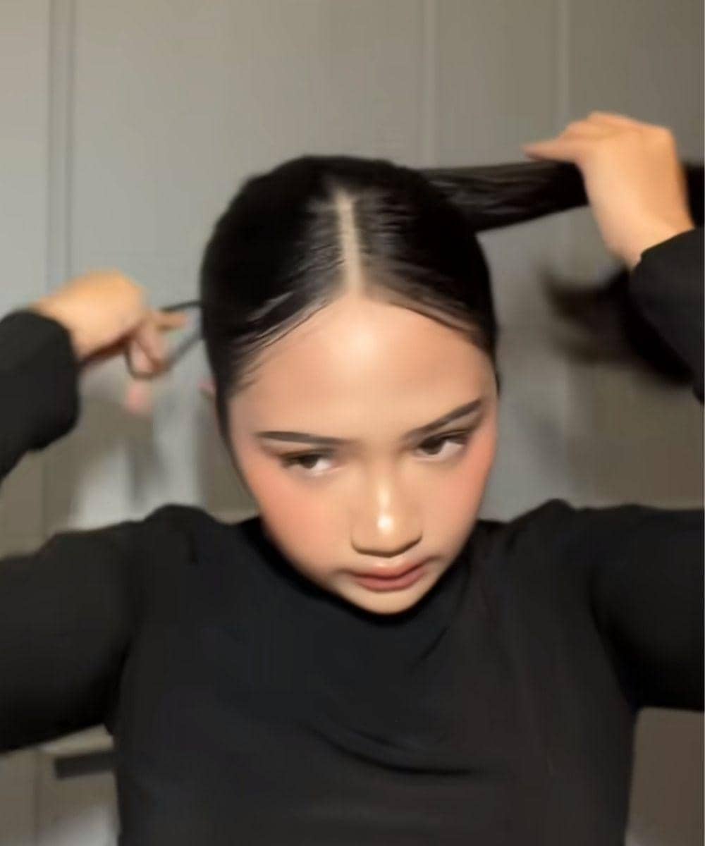 Tutorial Sleek Bun Viral Rambut Rapi Dalam Hitungan Menit