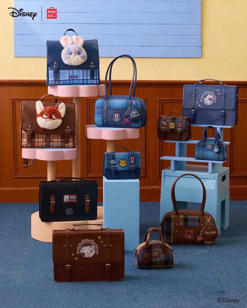 Koleksi Tas Zootopia di Miniso