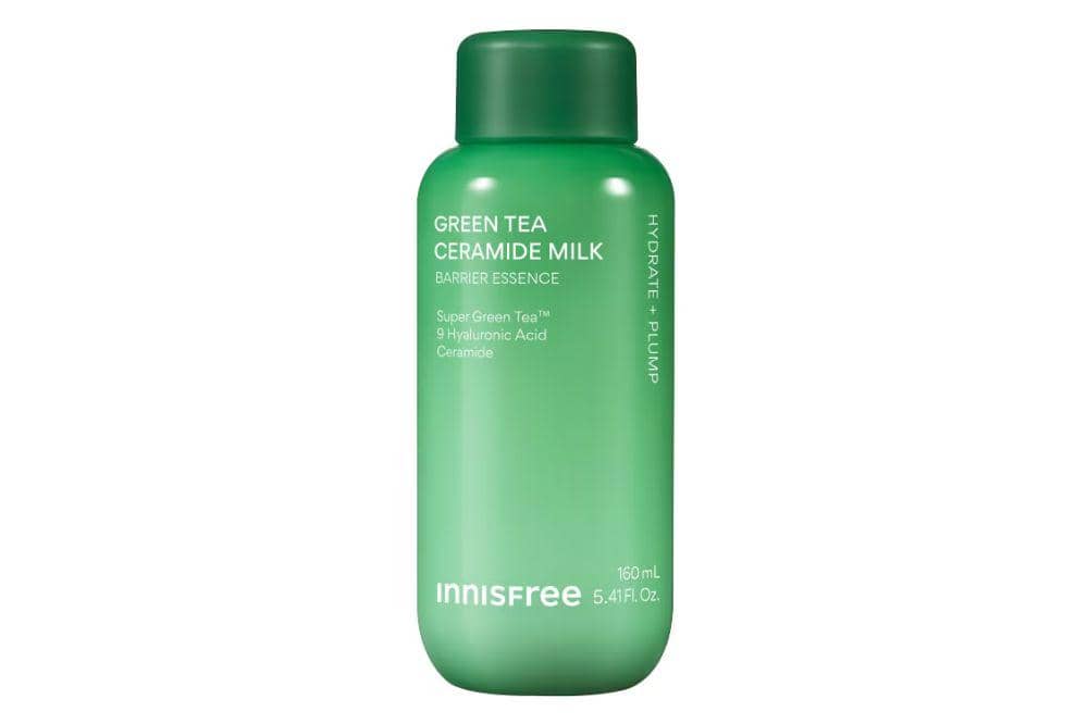 innisfree green tea ceramide milk essence