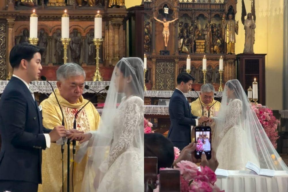 Brisia Jodie dan Jonathan Alden Resmi Menikah di Gereja Katedral
