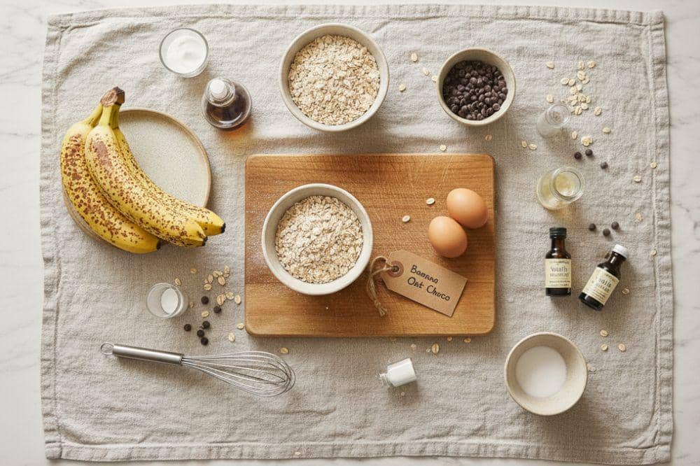 Resep Banana Oat Choco