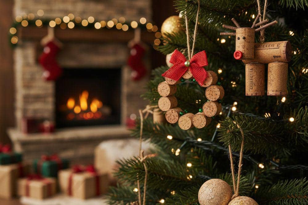 7 Ide Dekorasi Pohon Natal dari Barang Bekas 6