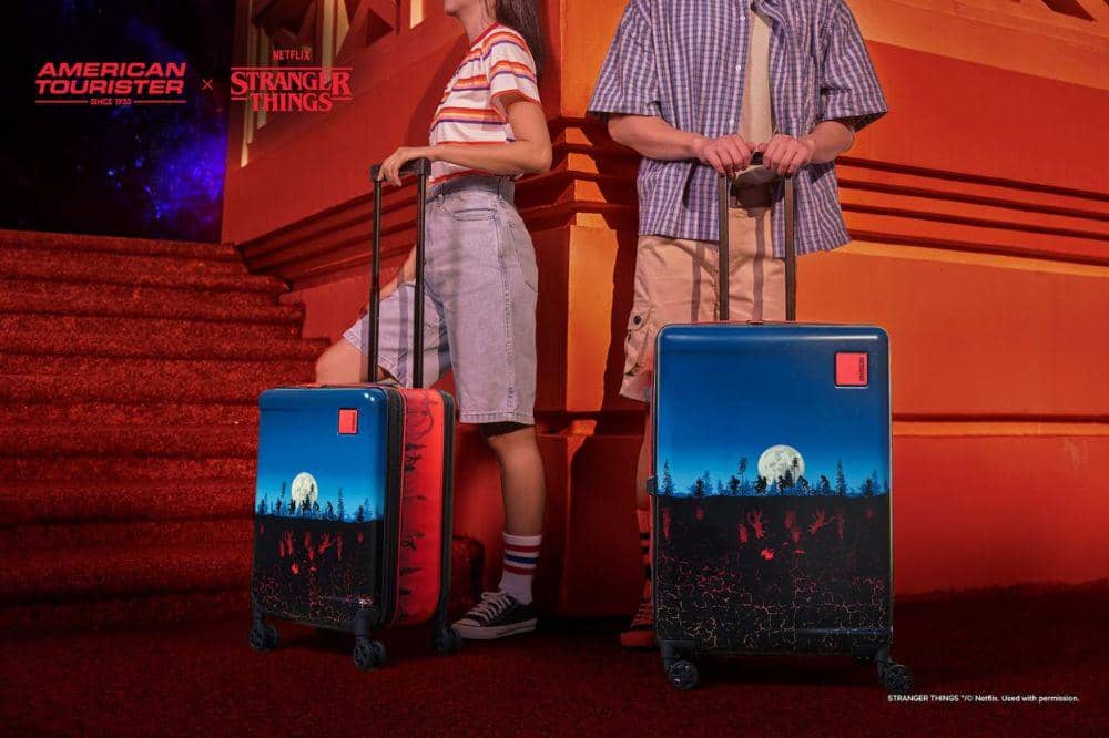 american tourister x stranger things
