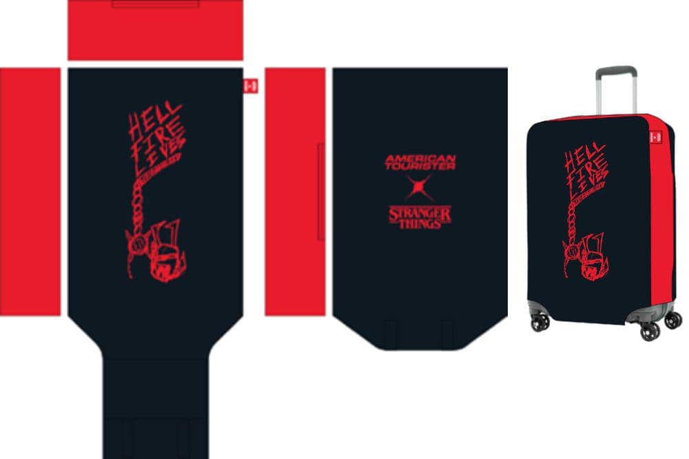 american tourister x stranger things 