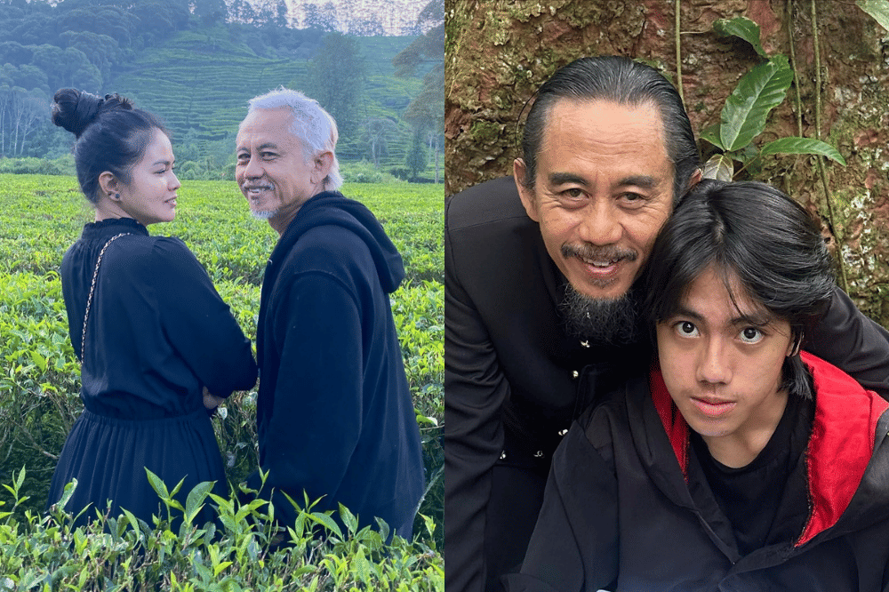 Foto Kenangan Epy Kusnandar Sebelum Meninggal Bersama Keluarga