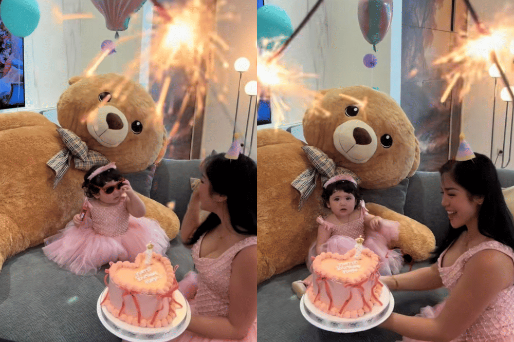 First birthday party Hagia anak Jedar dan Vincent Verhaag