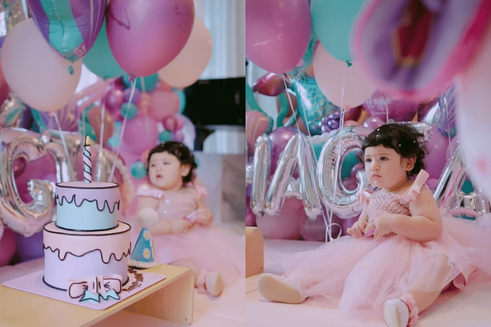 7 Momen Ulang Tahun Hagia yang sudah Setahun, Hangat dan Manis!