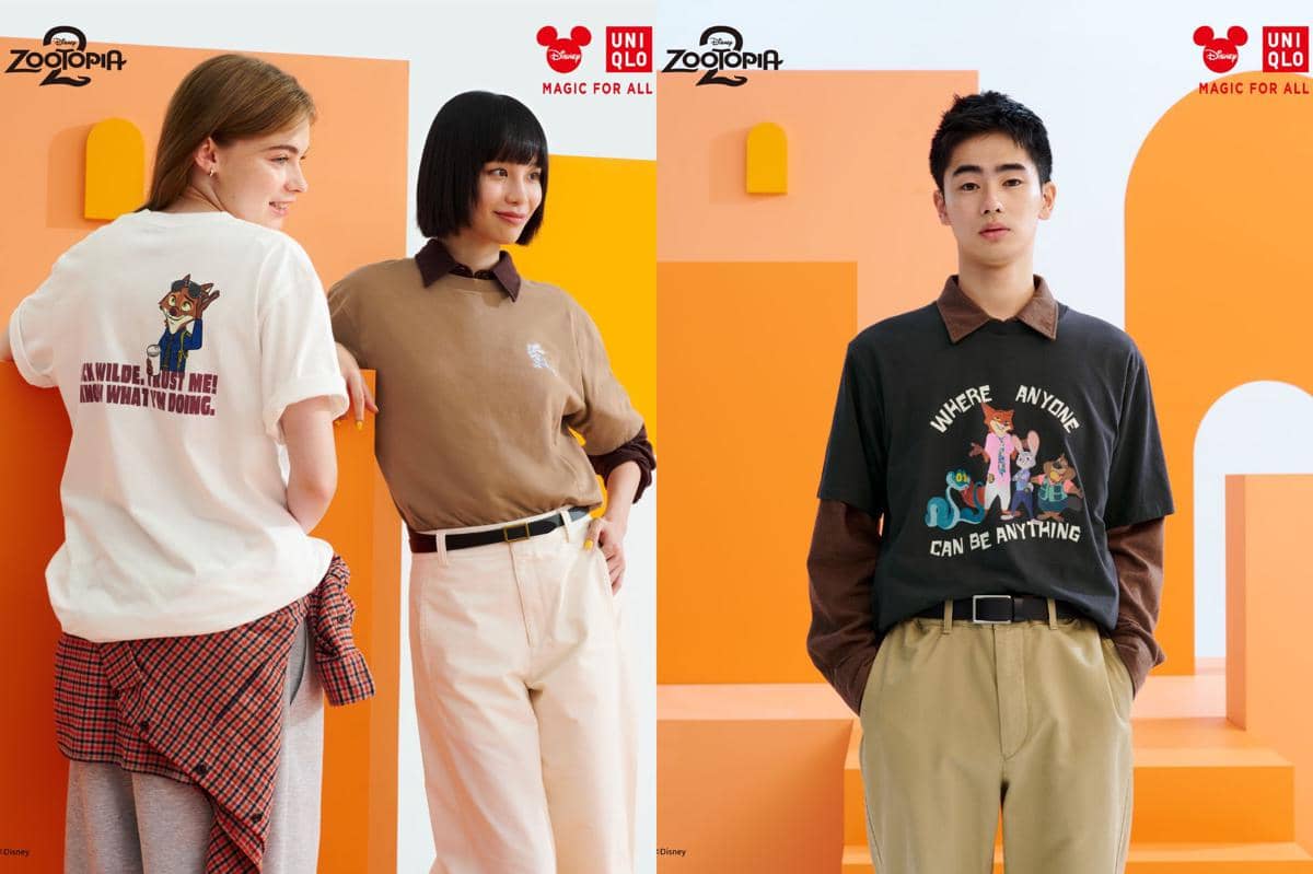 Koleksi UT (UNIQLO T-shirt) spesial terinspirasi dari film Zootopia karya Walt Disney.