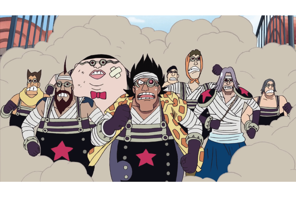 Franky dan Franky Family di One Piece