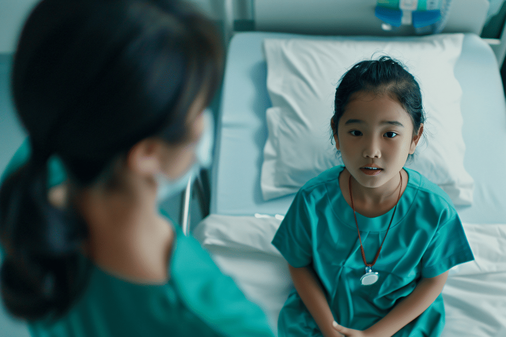 Ilustrasi anak anemia