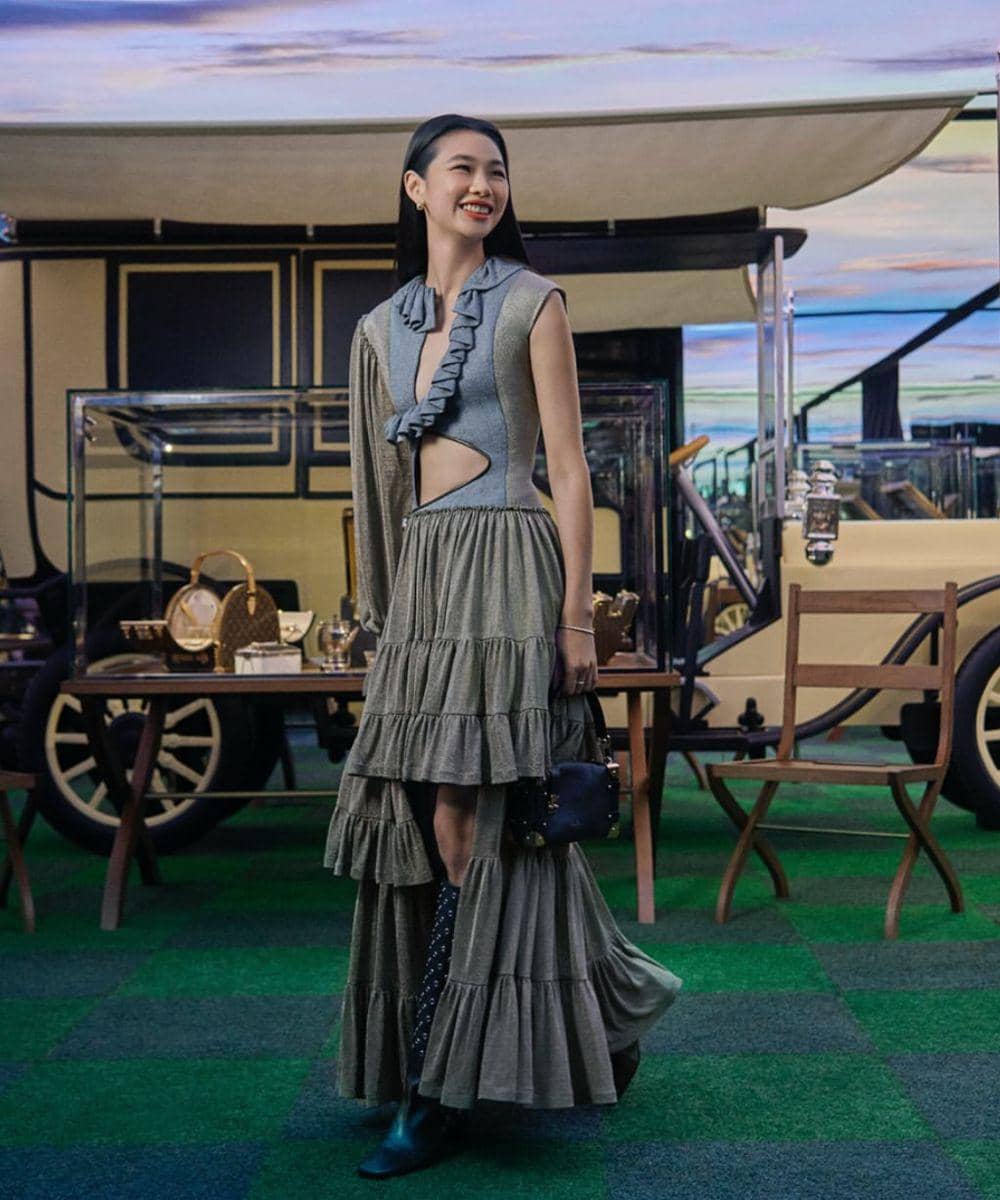 Potret Stylish Artis Korea di Acara Louis Vuitton Korea