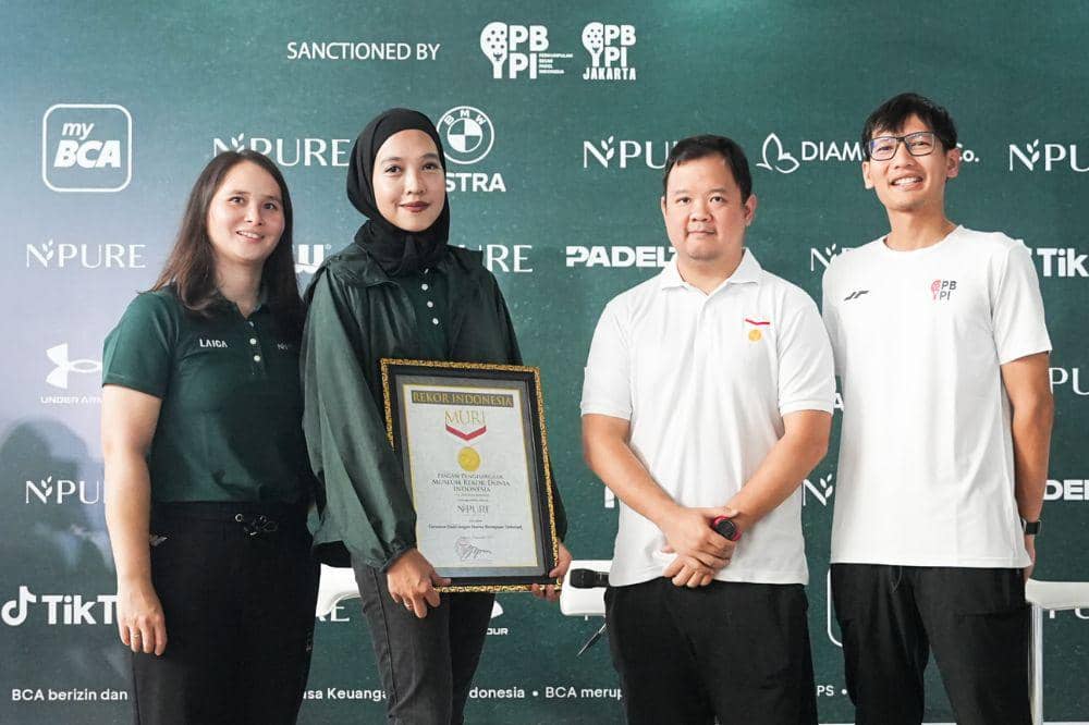 Gelar Turnamen Padel, NPURE Edukasi Pentingnya Sunscreen saat Olahraga