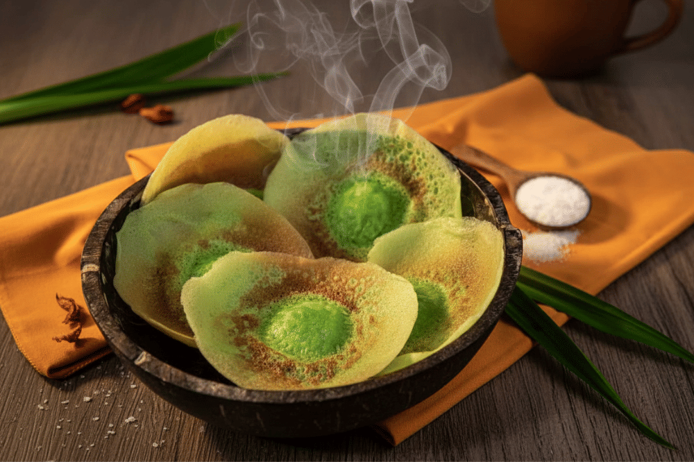 Kue ape yang berasap