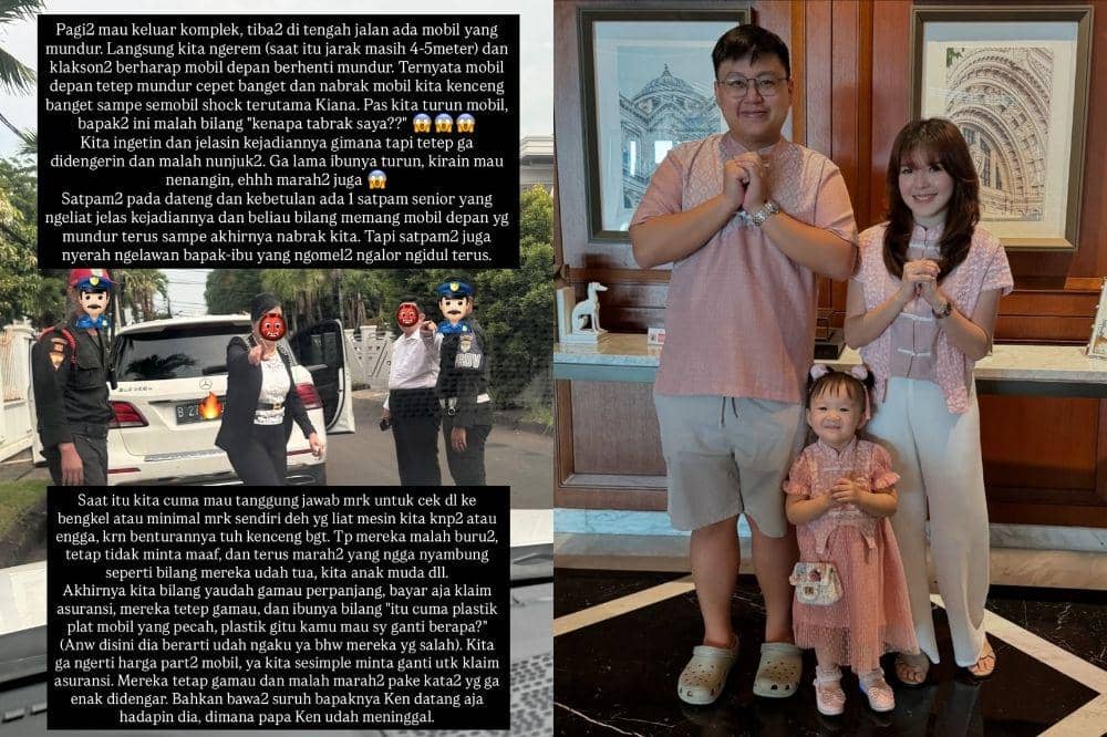 Mobil Ken dan Grat Mengalami Tabrakan, Pelaku Tolak Tanggung Jawab