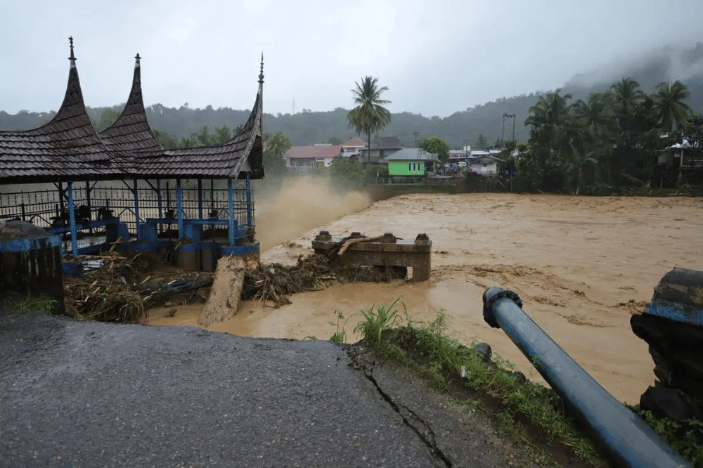 kondisi banjir di Sumatra dan Aceh
