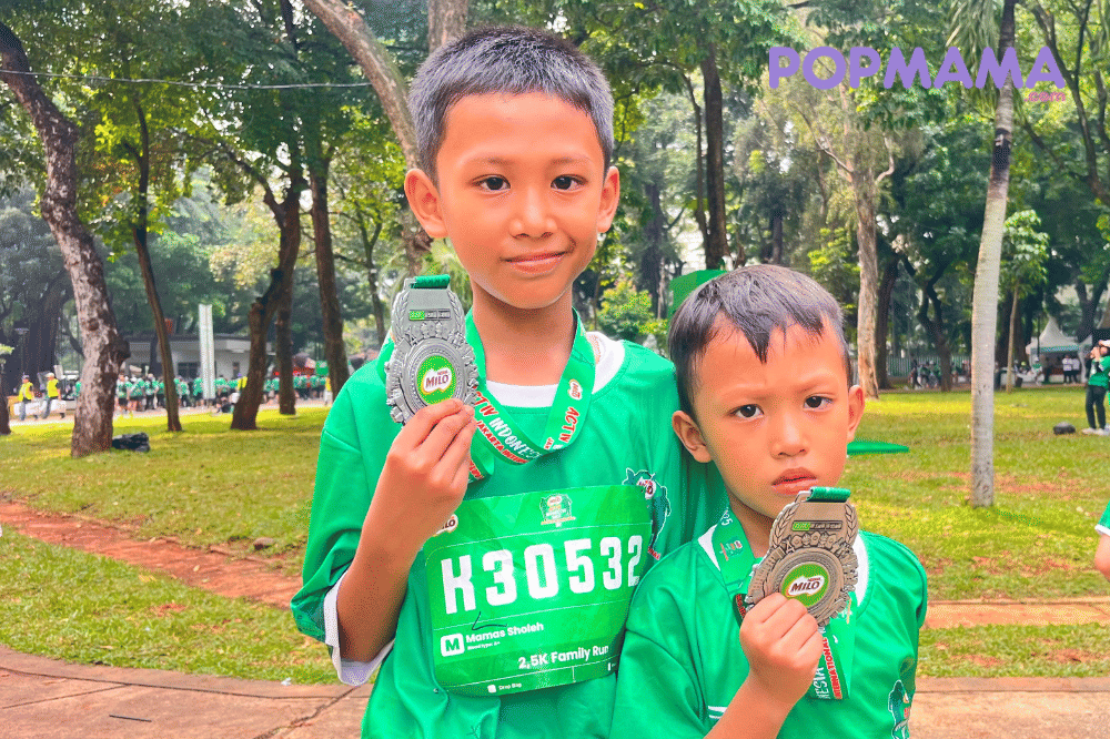 anak-anak peserta race