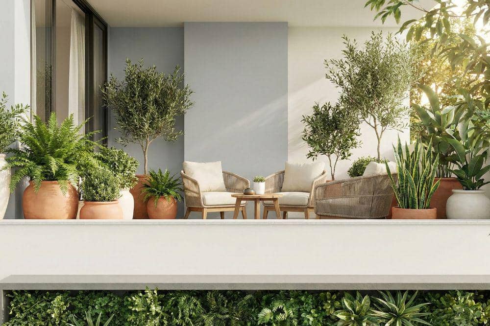 Ide Cat Eksterior Rumah Warna Cloud Dancer