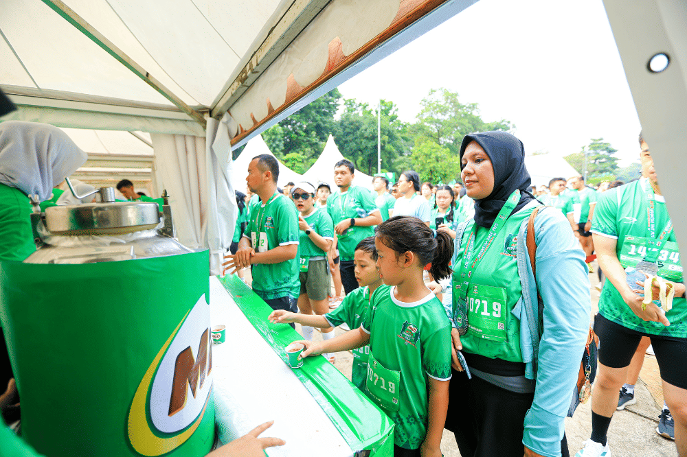 suasana saat race berlangsung