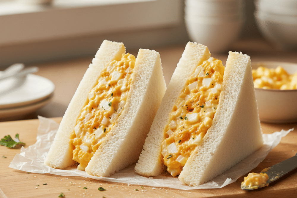 Resep Egg Sando untuk Ide Bekal Anak Kaya Protein