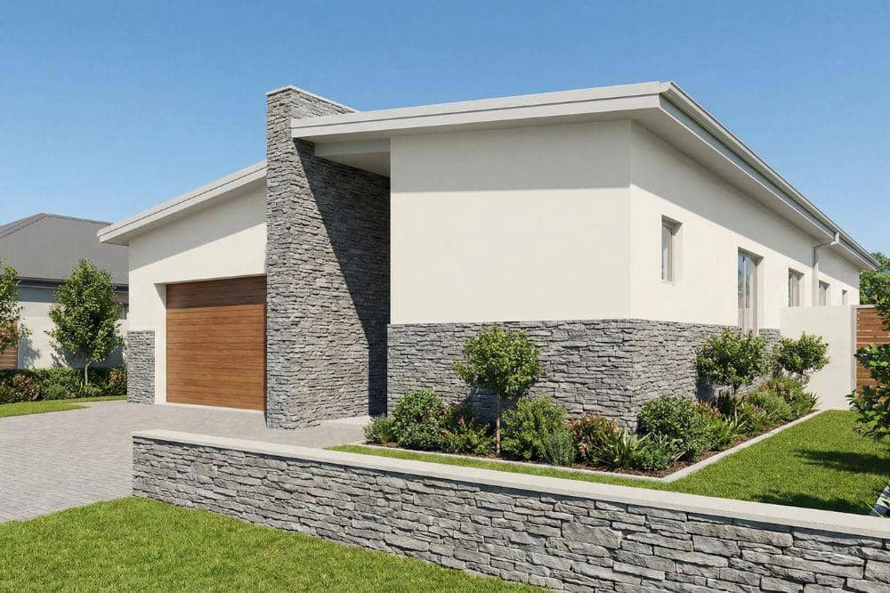 Ide Cat Eksterior Rumah Warna Cloud Dancer