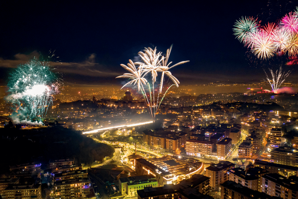 Ilustrasi Malam Tahun Baru