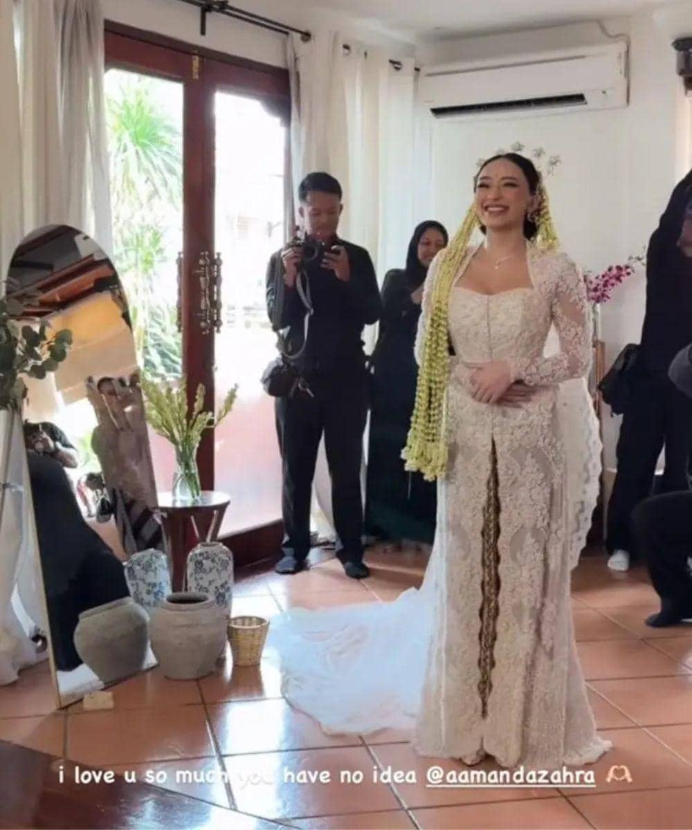 amanda zahra menikah