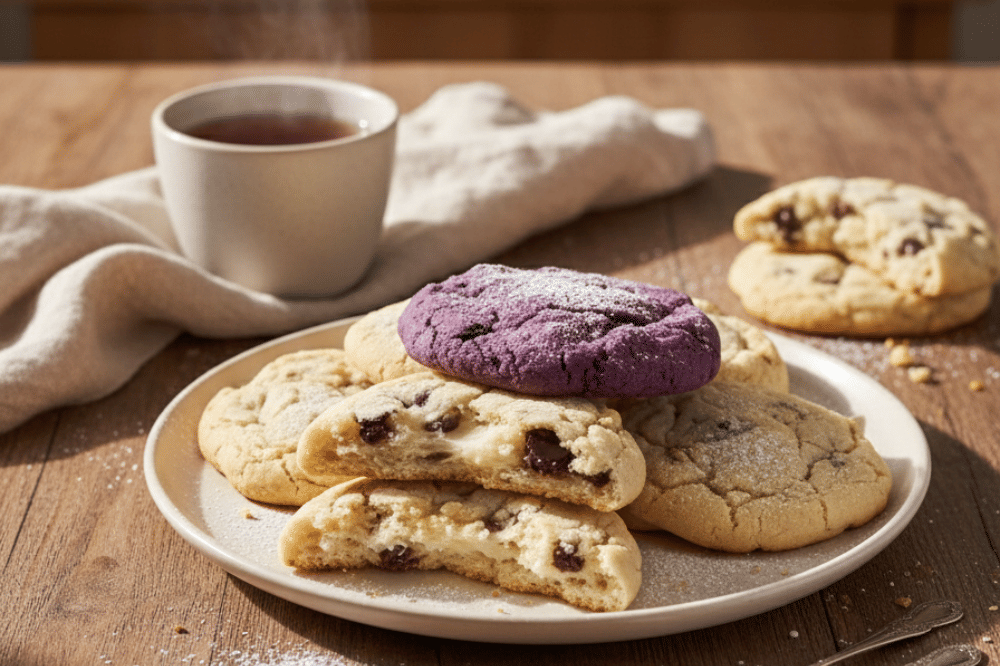 Makanan Korean Mochi Cookies atau Chapssal cookies