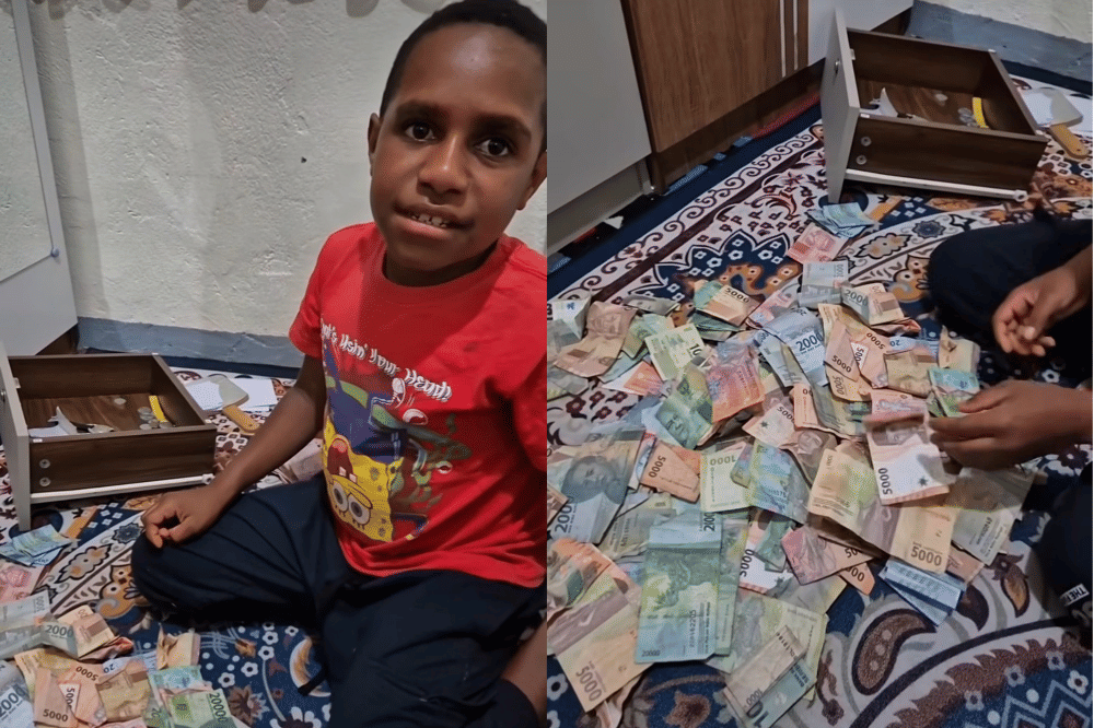 Kisah Pison Kogoya, anak Papua, bongkar celengan untuk donasi korban banjir di Sumatra