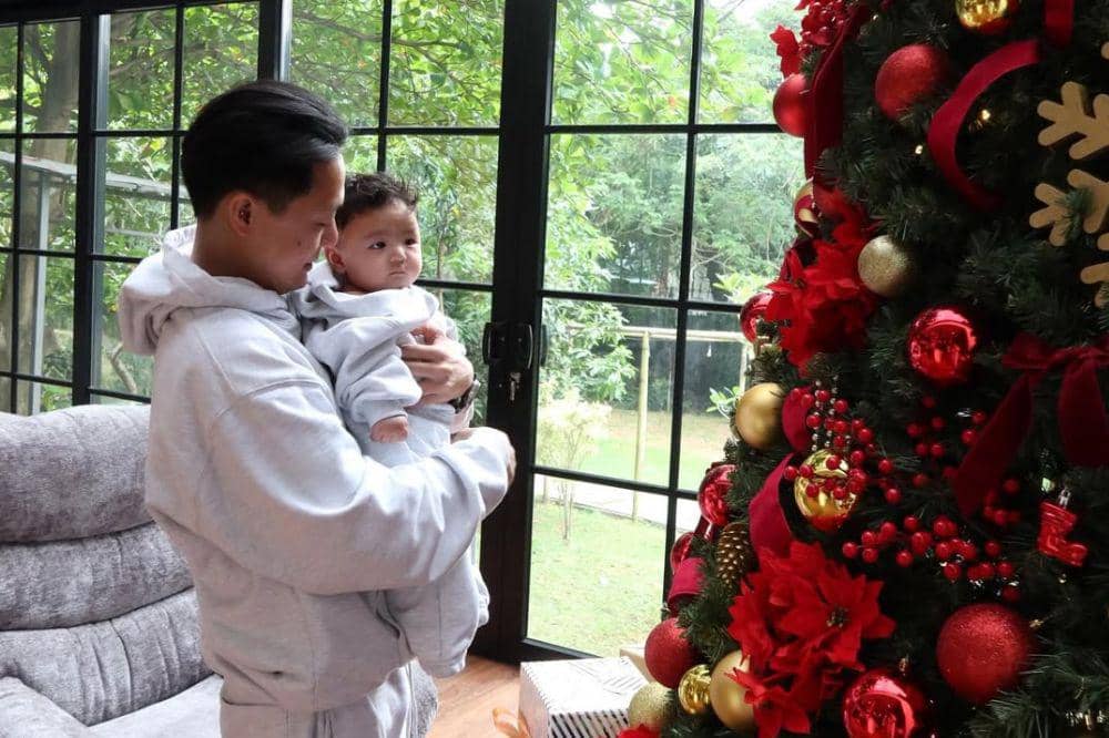 6 Foto Dekorasi Pohon Natal Erika Carlina