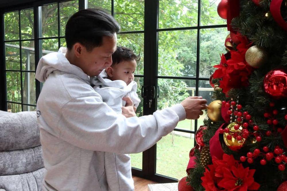 6 Foto Dekorasi Pohon Natal Erika Carlina