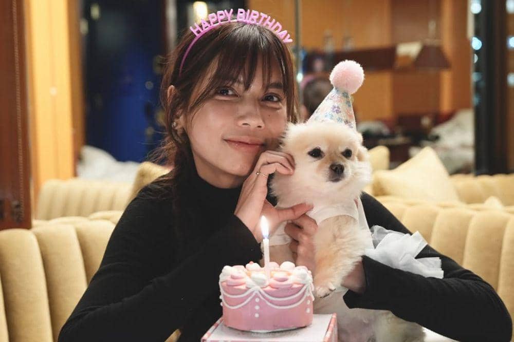 5 Foto Sabrina Chairunnisa Merayakan Ulang Tahun Anjingnya di New York 1