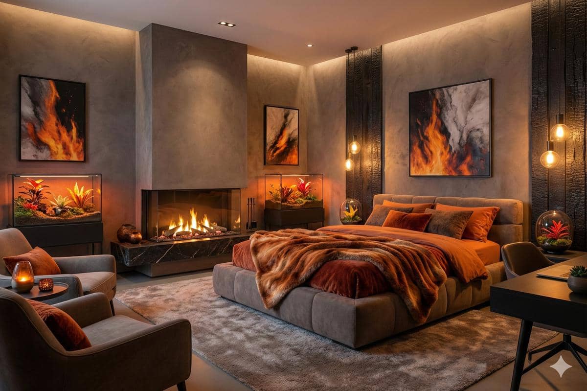 Ide Kamar Terinspirasi Film Avatar: Fire and Ash