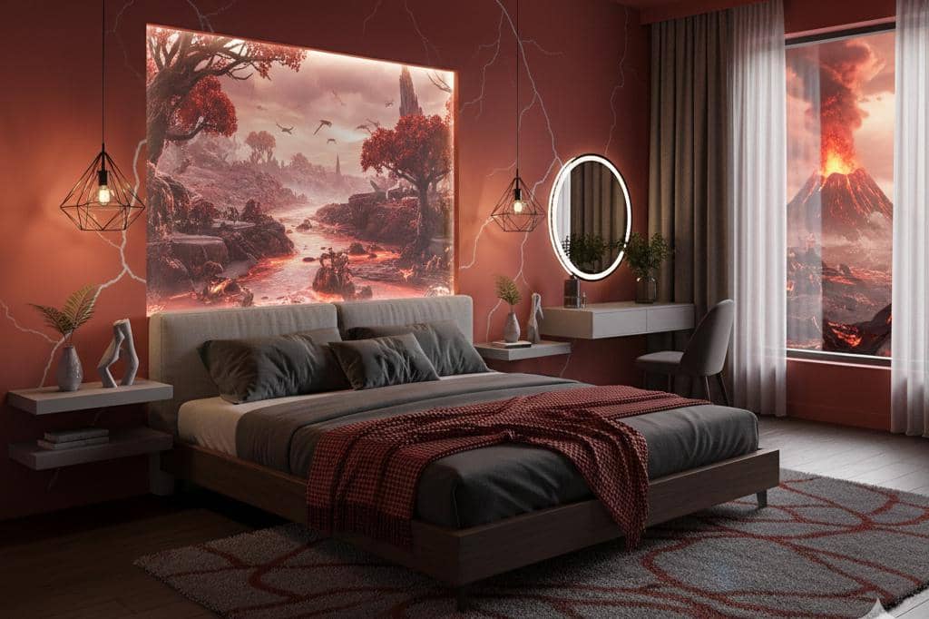 Ide Kamar Terinspirasi Film Avatar: Fire and Ash