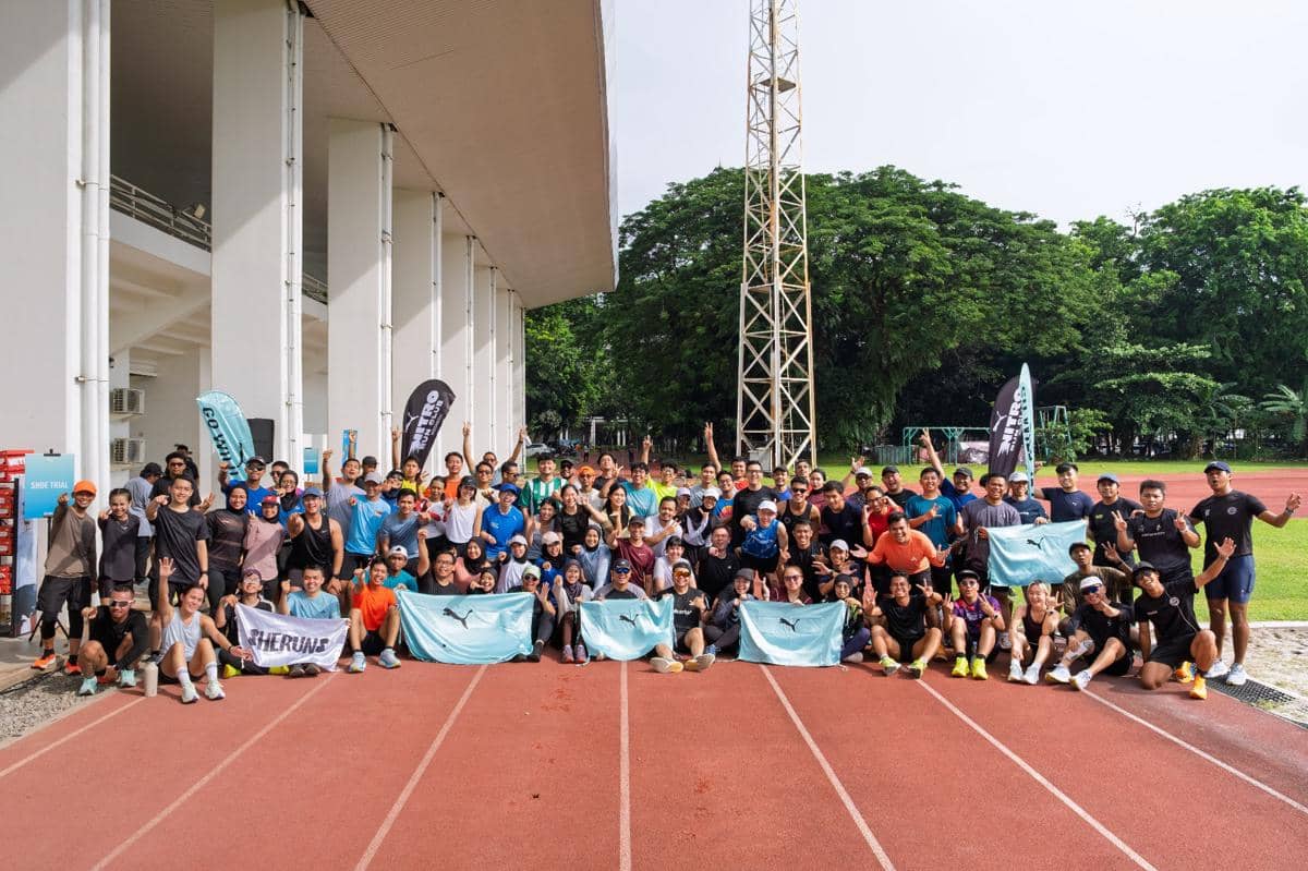 PUMA pre-race sepatu