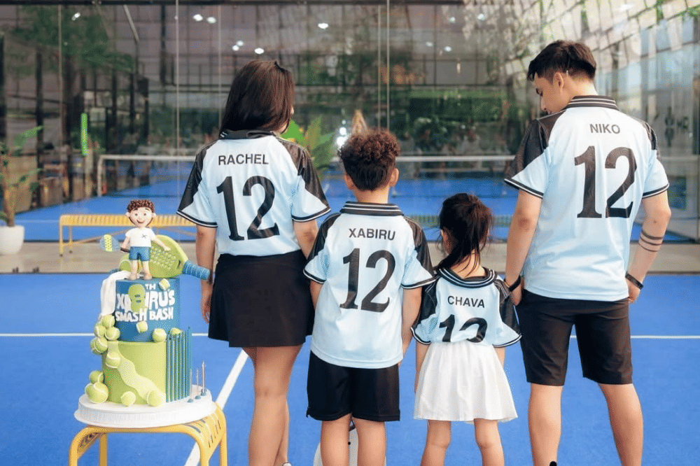 Potret perayaan ulang tahun xabiru ke-8