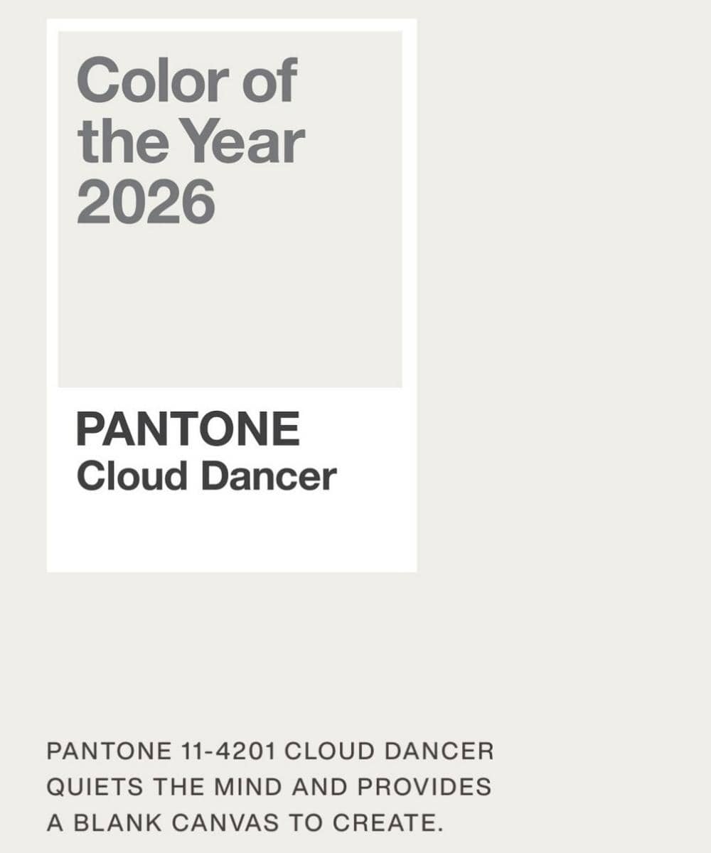 Alasan Cloud Dancer Dipilih Pantone Jadi Tren 2026