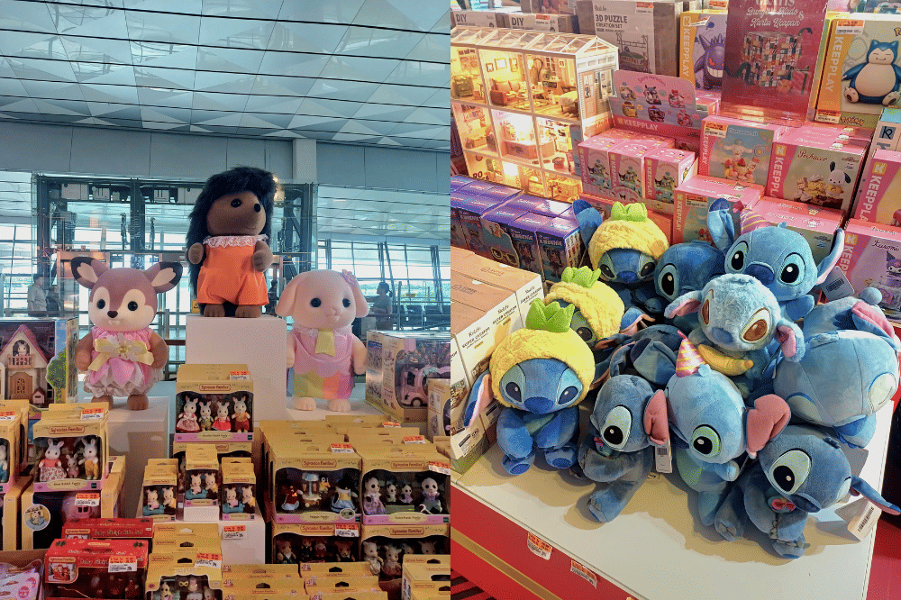 Mainan di Terminal 3 Bandara Soekarno-Hatta