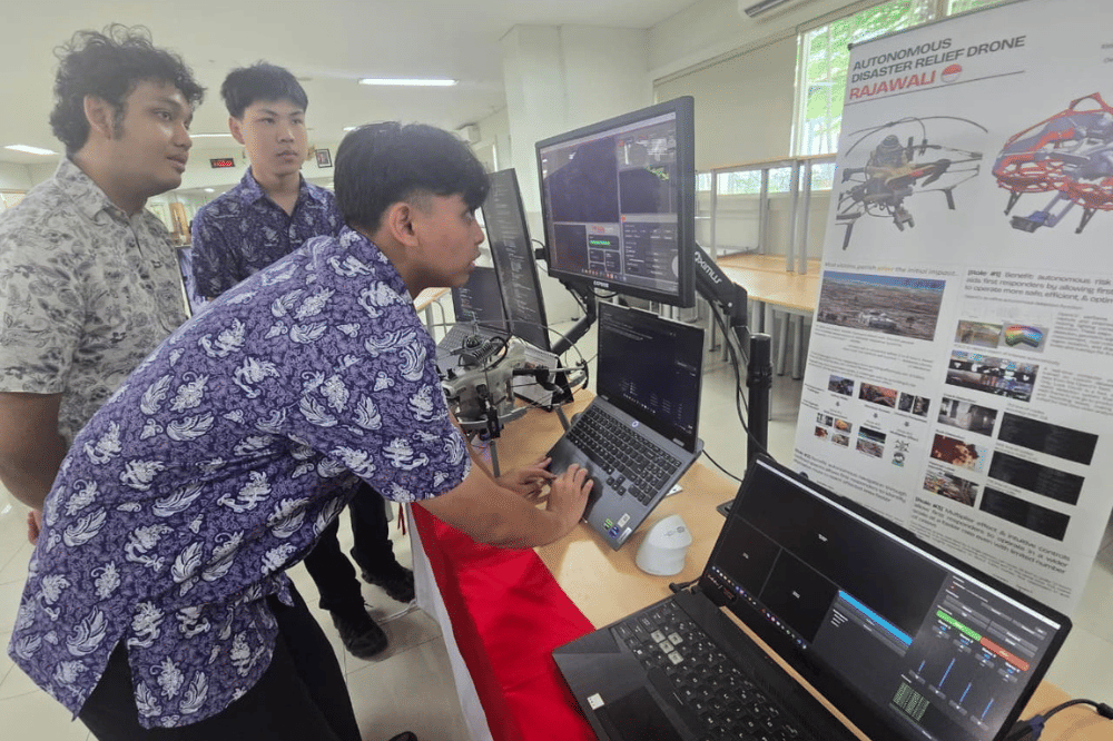 Demonstrasi Drone Rajawali